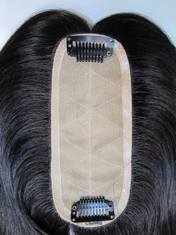 引き抜きだけで作ったヘアピース