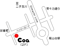 かつらCoawig地図